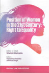 Position of Women in the 21st Century: Right to Equality
