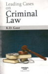 Leading Cases on Criminal Law