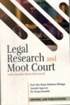 Legal Research and Moot Court with Sample Moot Memorial